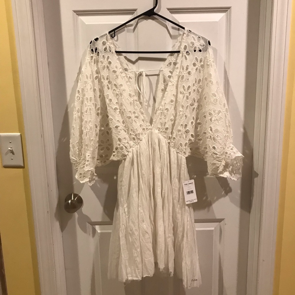 Ivory Free People long top or dress